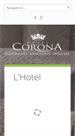 Mobile Screenshot of hotelcorona.fg.it