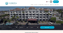 Desktop Screenshot of hotelcorona.com.mx